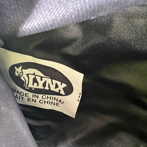 Vintage Lynx Fanny Pack Hip Sack Neon Retro Bag Change Coin Travel Waist - Picture 6 of 6